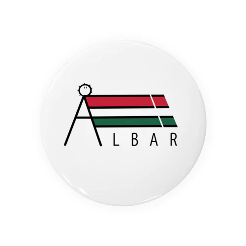 AL BAR ロゴシリーズ Tin Badge