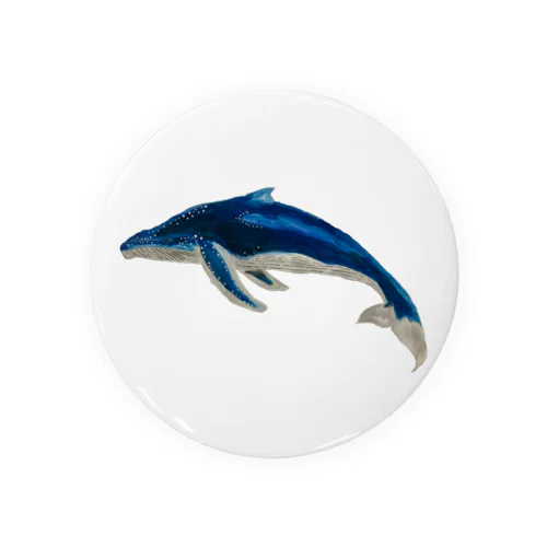 ザトウくじらだよ🐋 Tin Badge