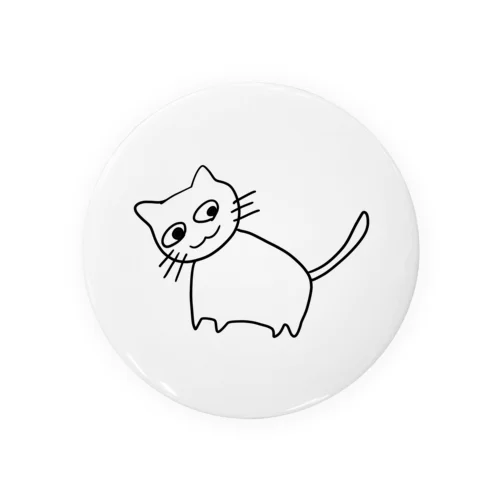 かわいい猫 Tin Badge