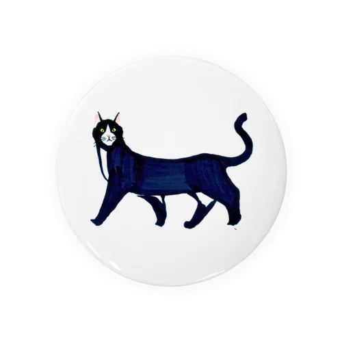 ハチワレねこ Tin Badge