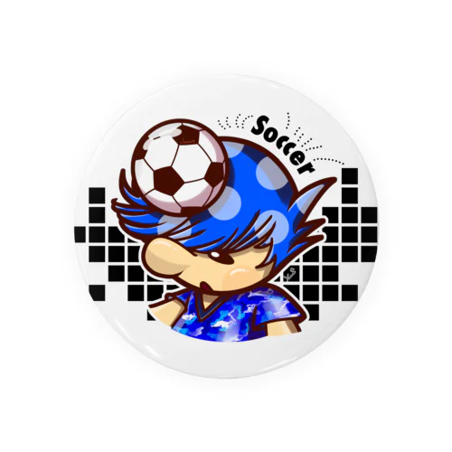 サッカー⚽️缶バッジ Tin Badge