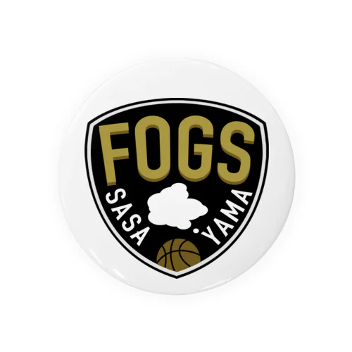  丹波篠山FOGS_logo 缶バッジ