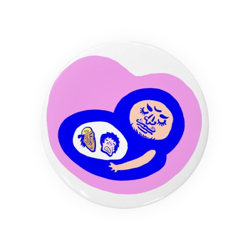 ダルマタナティマーク Tin Badge