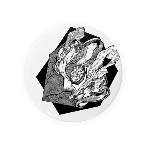 人間2 Tin Badge