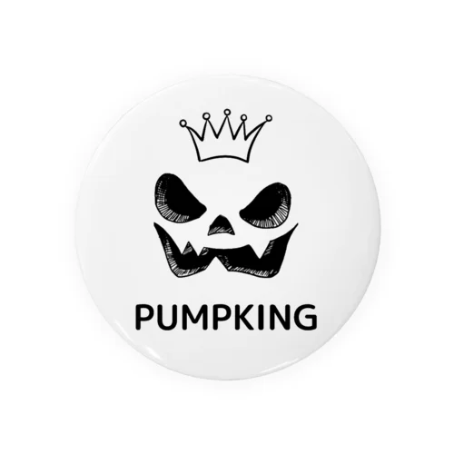 PUMPKING 缶バッジ