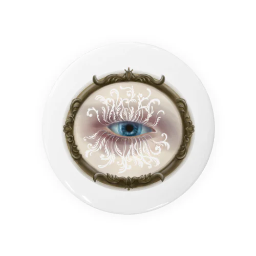 arabesque eye Tin Badge