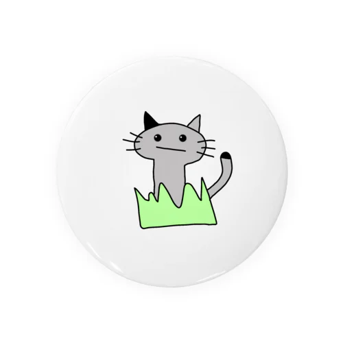 草猫。 Tin Badge