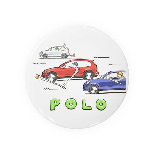 POLO Tin Badge