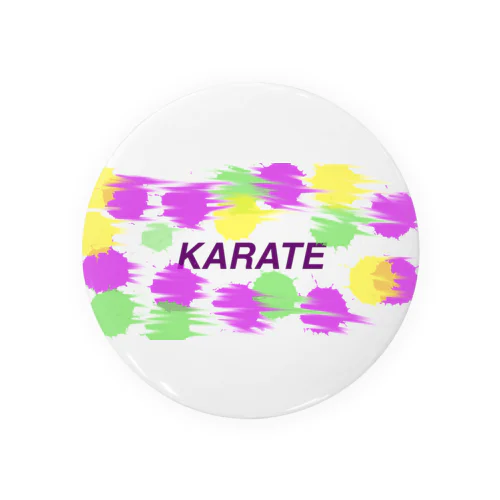 空手ドットKARATE 缶バッジ