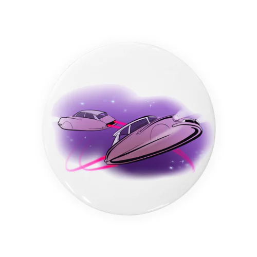 DreamSpaceship Tin Badge