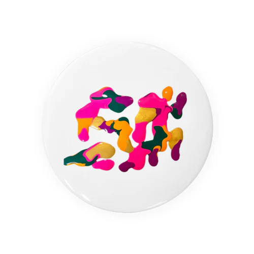 Dorp-colorful- Tin Badge