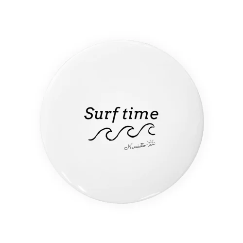 surf time×namioto 缶バッジ