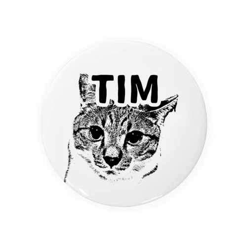 TIM Birthday Tee Tin Badge