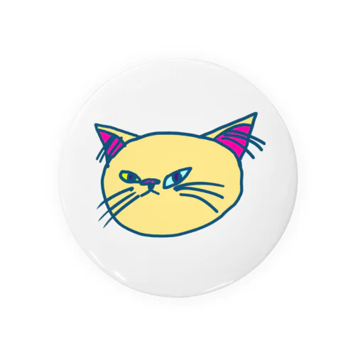 生意気ねこ Tin Badge