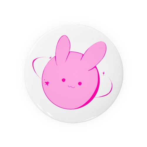 うさちゃん惑星 Tin Badge