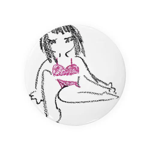 おねいさん Tin Badge