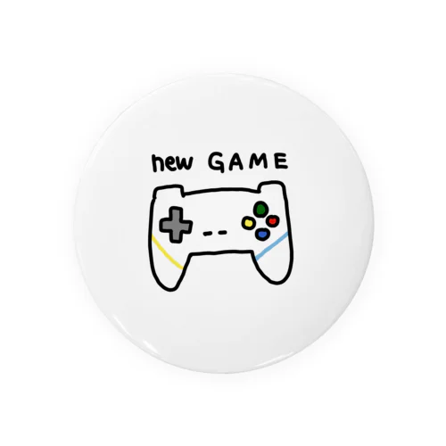 new GAME Tin Badge