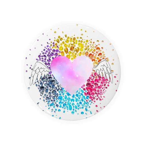 heart seed Tin Badge