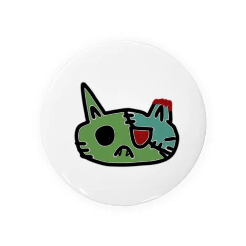ゾンビ猫 Tin Badge