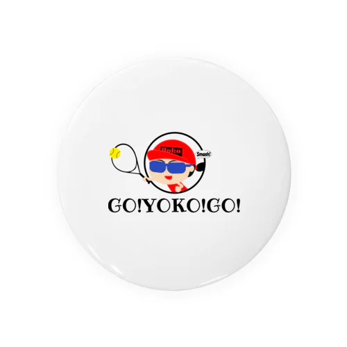 GO!YOKO!GO! Tin Badge