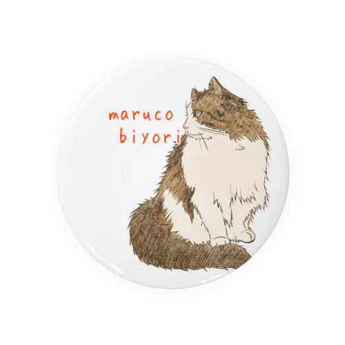 maruco biyori  Tin Badge