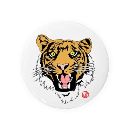 遠野雄一郎　Tiger Nation Tin Badge