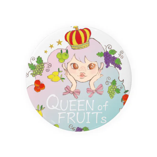 queen of fruits Tin Badge