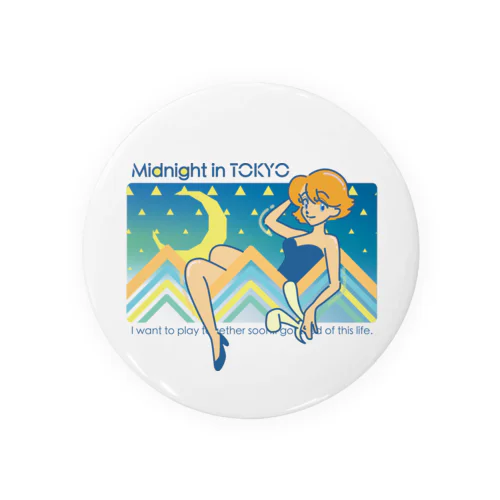 月夜のバニーちゃん２ Tin Badge