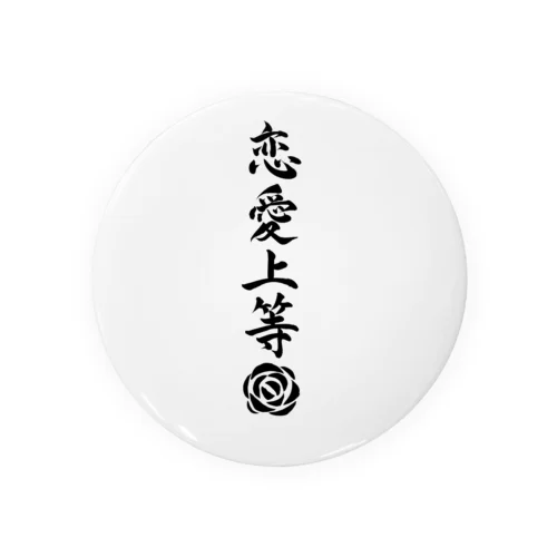 恋愛塾　塾長です Tin Badge