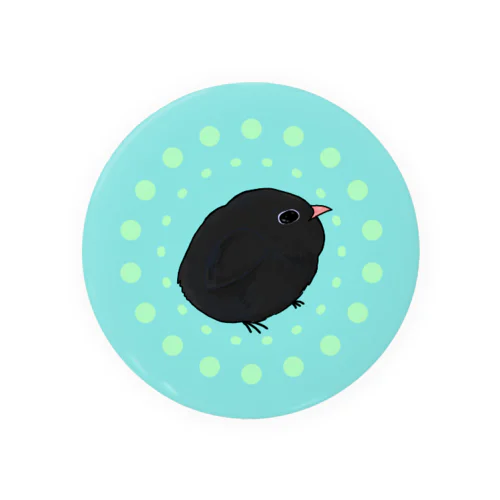 黒いやつ Tin Badge