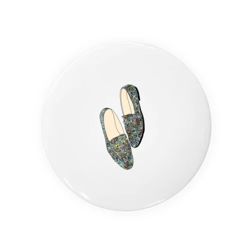 WΔLTZ shoes green Tin Badge