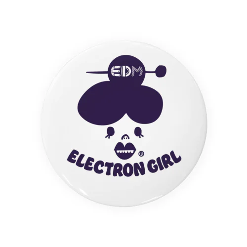 EDM Tin Badge