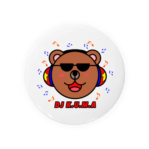 DJ⭐︎KUMA Tin Badge