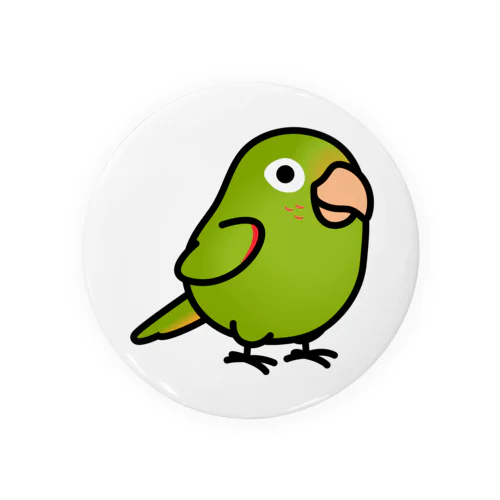 Chubby Bird メジロメキシコインコインコ (75mm専用ページ） Tin Badge