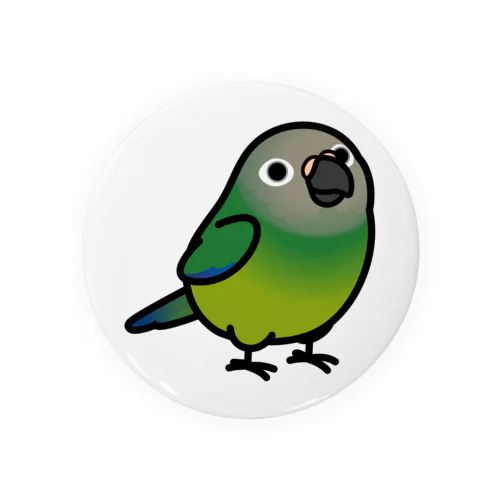 Chubby Bird シモフリインコ (75mm専用ページ） Tin Badge