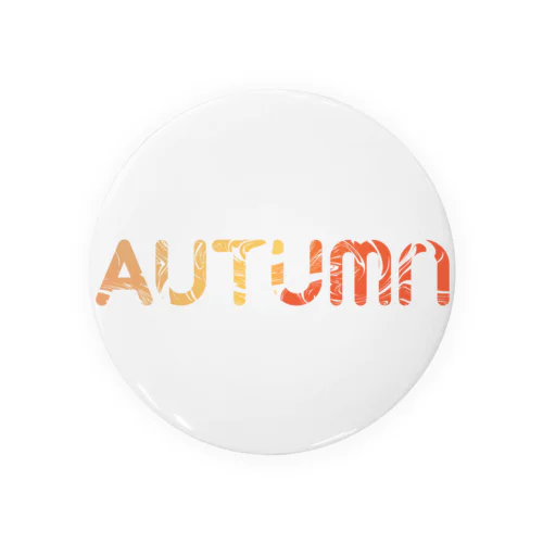 秋色 AUTUMN Tin Badge