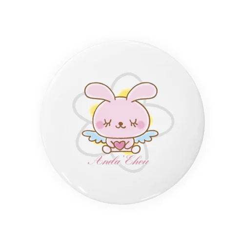 天使のうさぎハピバニちゃん Tin Badge