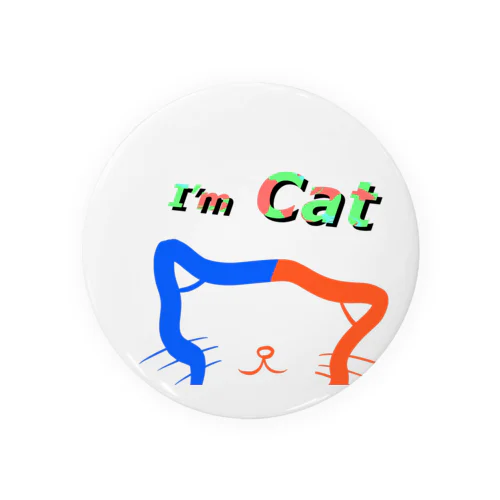 オレンジキャット Tin Badge