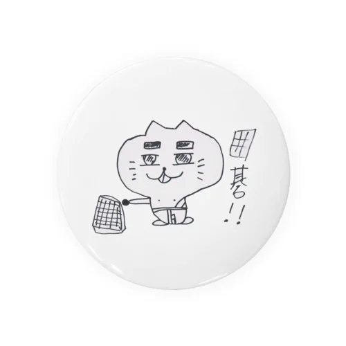 あやのんの落書き雑貨w Tin Badge