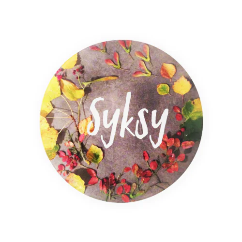 Syksy Tin Badge