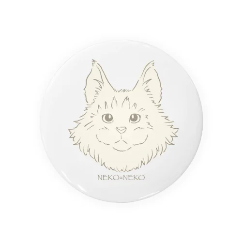 Neko=Neko Tin Badge