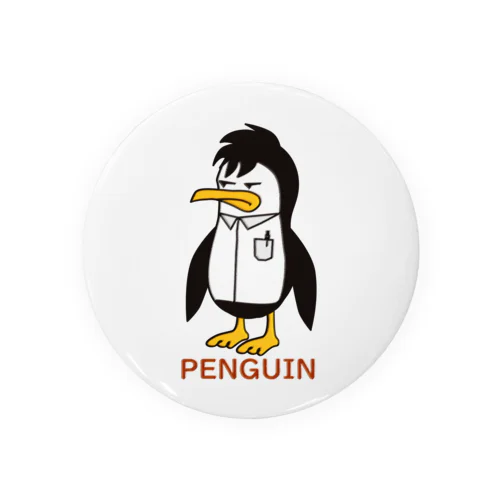 ペンギン PENGUIN フロントプリント Tin Badge