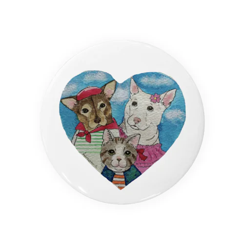 Animal Goods Tin Badge