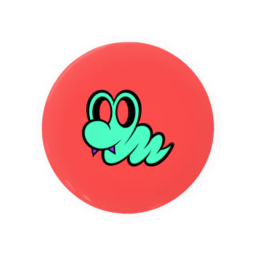 CreamyPython #Mint_Green Tin Badge