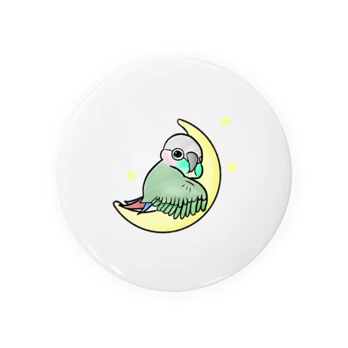 ウロコインコ Tin Badge