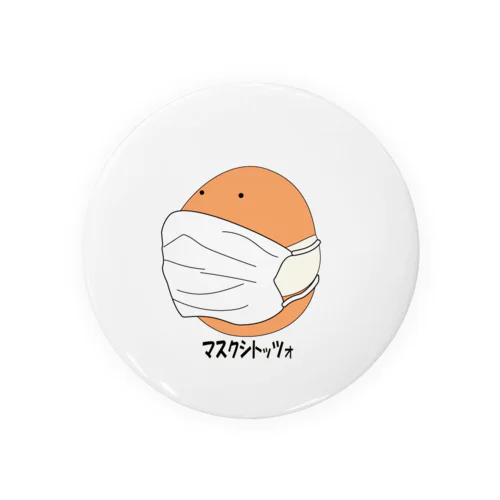マスクシトッツォ Tin Badge