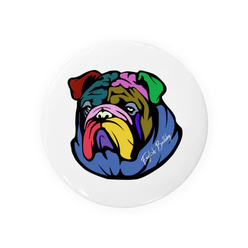 BULLDOG Tin Badge