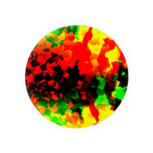 メラメラ Tin Badge