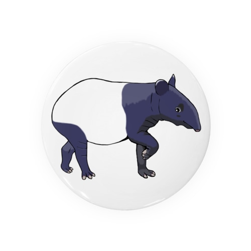 マレーバク母さん　文字無し Tin Badge