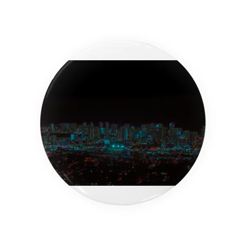 The night view. Tin Badge